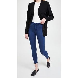 L'AGENCE Yasmeen High Rise Skinny Jeans in River Blue